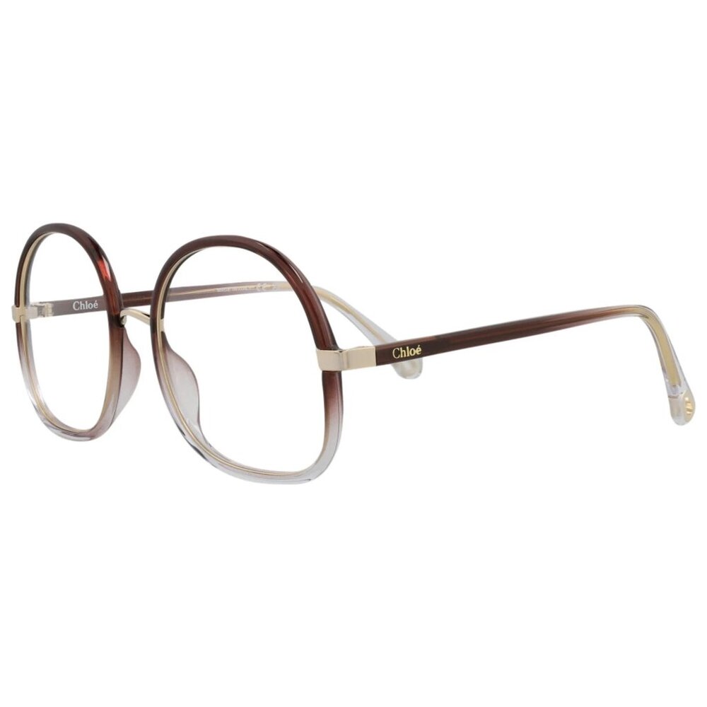 NEW CHLOE EYEGLASSES BROWN WOMEN EYEWEAR CHLOE